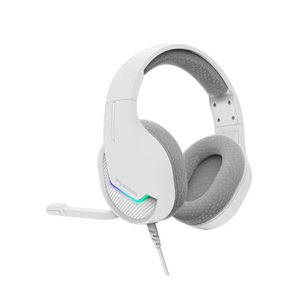 MARVO H8618 WH Wired RGB Gaming Headset - White