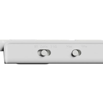 Keychron B1 Pro Ultra-Slim Wireless 75% ZMK Custom Keyboard for Windows & Mac, English/Arabic - Ivory White