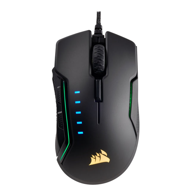 Corsair GLAIVE Wired RGB Gaming Mouse - Black