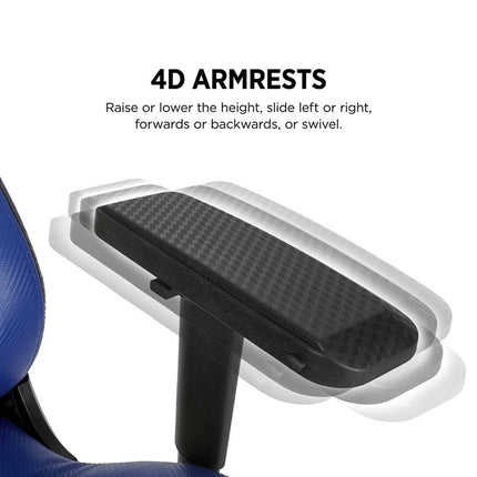 Corsair T1 Race Gaming Chair - Black/Blue