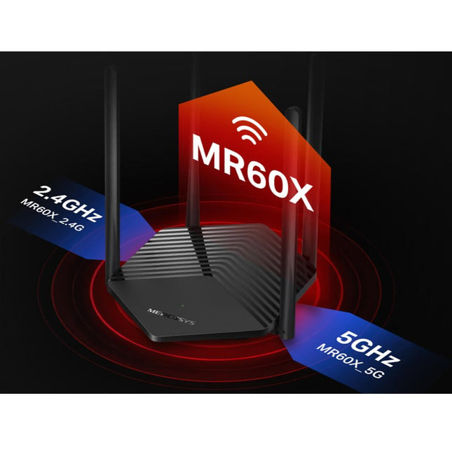 Mercusys AX1500 Dual Band Wi-Fi 6 (802.11ax) Router