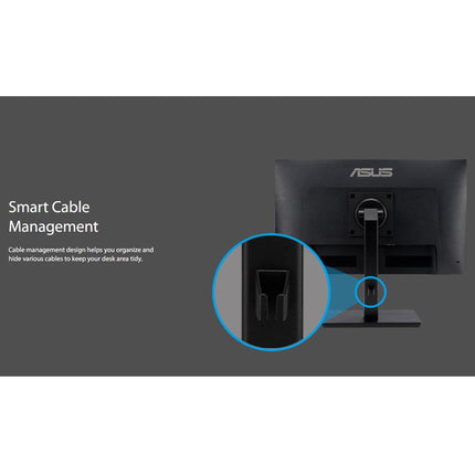 Asus Eye Care Monitor 24", Full HD, IPS, Frameless, 75 Hz, Low Blue Light - Black