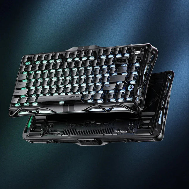 GravStar Mercury V75 75% Hall Effect Magnetic Switch Gaming Keyboard - Stealth Black