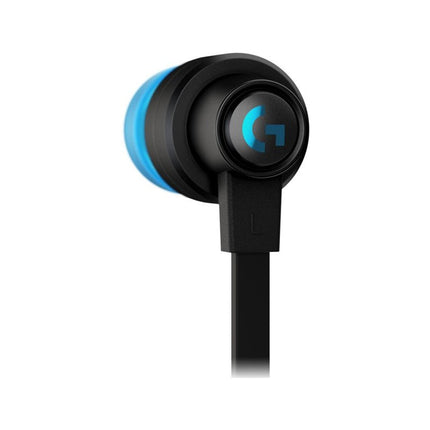 Logitech G333 Wired Gaming Earphones, 3.5mm - Black