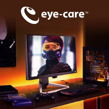 BenQ MOBIUZ EX2510S Gaming Monitor, Black, FreeSync Premium, Flicker-Free, Built-In Speakers, EX2510S
