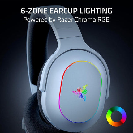Razer Barracuda X Chroma Wireless Multi-Platform Gaming Headset for PC, PS4/PS5, Switch - White