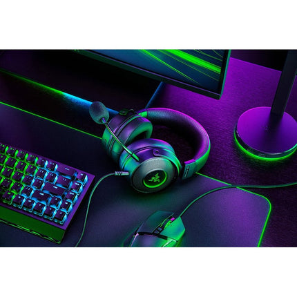 Razer Kraken V3 HyperSense Wired USB Gaming Headset with Haptic Technology - Black