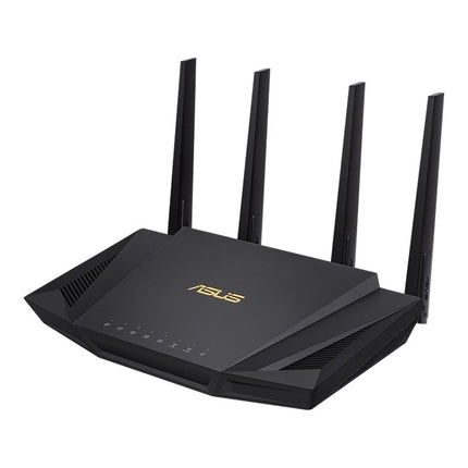 Asus RT-AX58U V2 AX3000 Dual Band WiFi 6 (802.11ax) Router - Black