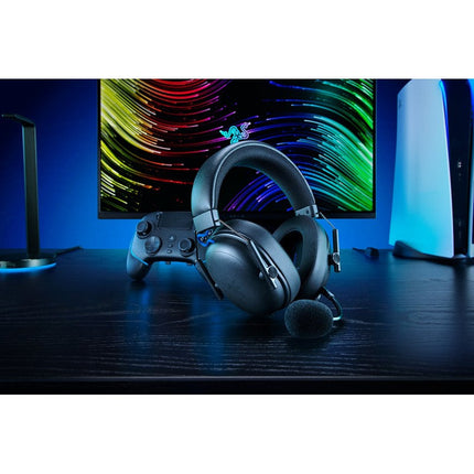 Razer BlackShark V3 Wireless TriForce Titanium 50 mm Drivers Gen-2 Gaming Headset for Playstation - Black