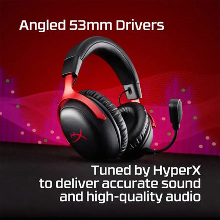 HyperX Cloud III S Wireless Gaming Headset for PC, Mac, PS4/PS5, Mobile, Switch - Black