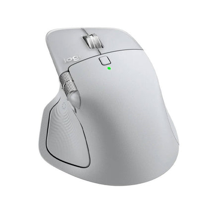 Logitech MX Master 4 Wireless/Bluetooth Ergonomic Mouse - Pale Grey