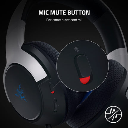 Razer Kaira X Wired Headset for PlayStation 5 / PC - White