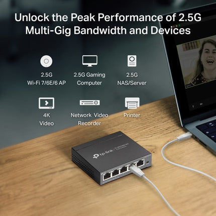 TP-Link 5-Port 2.5G Desktop Switch