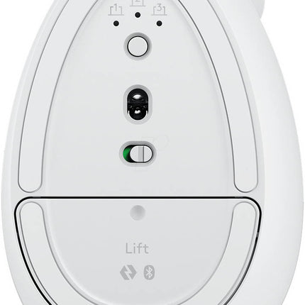 Logitech Lift Bluetooth Vertical Ergonomic Wireless Mouse - Off White