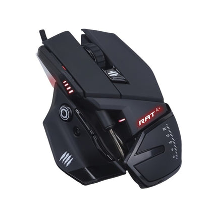 MadCatz R.A.T. 4+ Optical Wired Gaming Mouse - Black