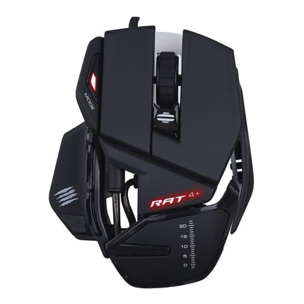MadCatz R.A.T. 4+ Optical Wired Gaming Mouse - Black