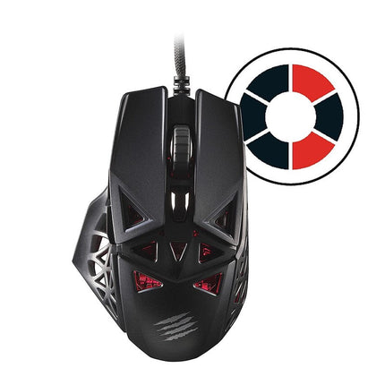 MadCatz M.O.J.O. M1 Lightweight Wired Gaming Mouse - Black
