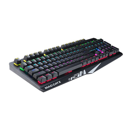 MadCatz S.T.R.I.K.E. 4 RGB Mechanical Gaming Keyboard - Black