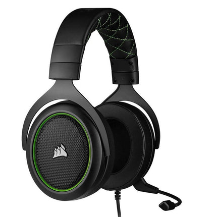 Corsair HS50 PRO STEREO Wired Gaming Headset - Green (EU)
