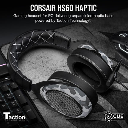 Corsair HS60 Haptic Stereo Gaming Headset With Haptic Bass (EU)