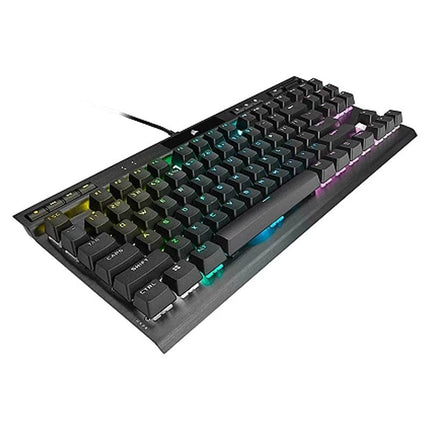 Corsair K70 RGB TKL Champion Series Mechanical Wired Gaming Keyboard - Cherry Mx Red