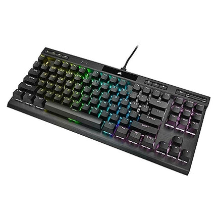 Corsair K70 RGB TKL Champion Series Mechanical Wired Gaming Keyboard - Cherry Mx Red