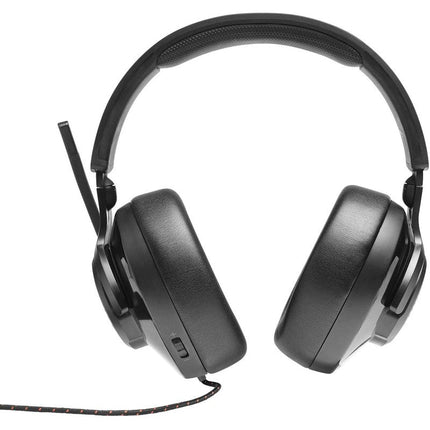 JBL Quantum 200 Wired Over-Ear Gaming Headphones, Black