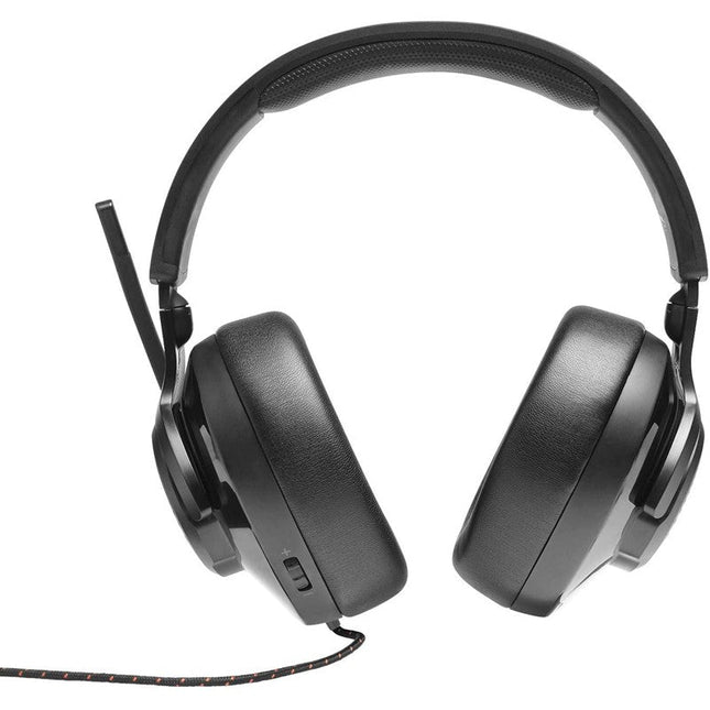 JBL Quantum 200 Wired Over-Ear Gaming Headphones, Black