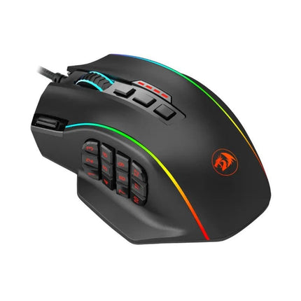 Redragon M901 Perdiction 4 Wired RGB Gaming Mouse - Black