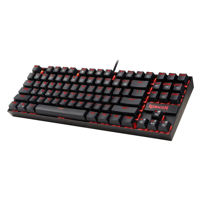 Redragon Kumara K552 Mechanical 80% TKL Gaming Keyboard - Black