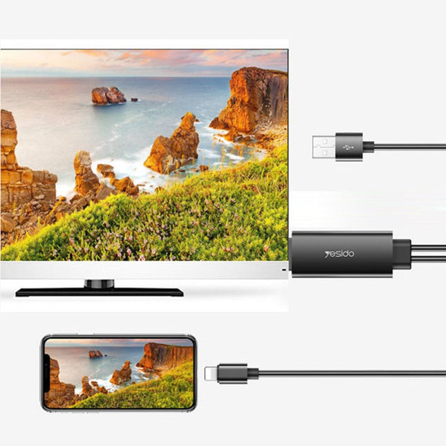 Yesido HM04 HD Lightning to HDMI Cable