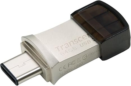 Transcend 64 GB Type-C + USB 3.1 Flash Drive