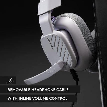 ASTRO A10 Gen 2 Ozone Over-Ear Wired Gaming Headset for PS5/4, PC & Xbox - Grey