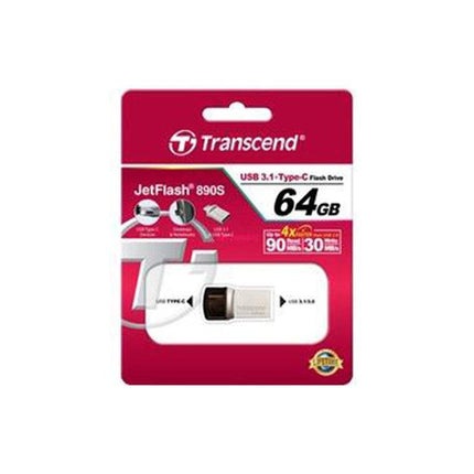 Transcend 64 GB Type-C + USB 3.1 Flash Drive
