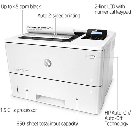 HP LaserJet Pro M501dn Printer