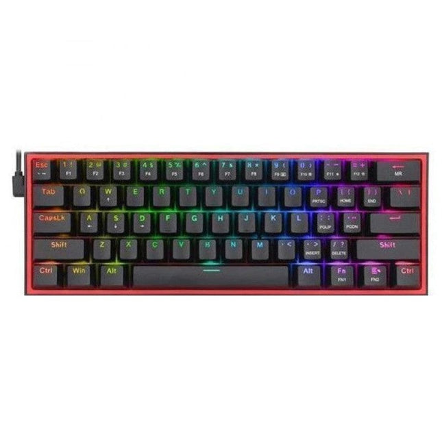 Redragon Fizz Pro K616-RGB Bluetooth, 2.4G,Wired RGB Mechanical Gaming Keyboard - Black