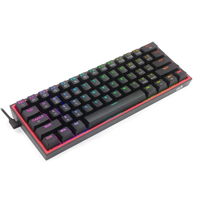 Redragon Fizz Pro K616-RGB Bluetooth, 2.4G,Wired RGB Mechanical Gaming Keyboard - Black