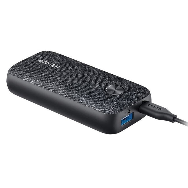 Anker PowerCore Metro 10000mAh PD (25W PD), Black Fabric