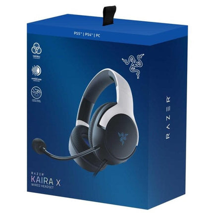 Razer Kaira X Wired Headset for PlayStation 5 / PC - White