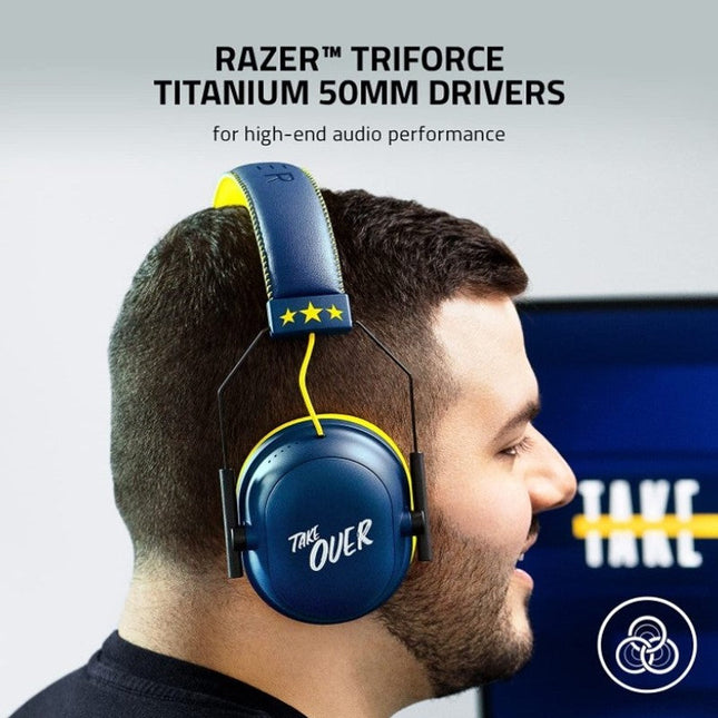 Razer BlackShark V2 Wired Gaming Headset for PC, PS4, PS5, Switch, Xbox - CourageJD Edition