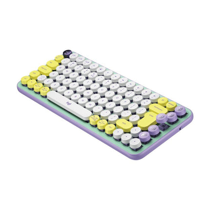 Logitech POP Keys Wireless Mechanical Emoji Keyboard, Arabic