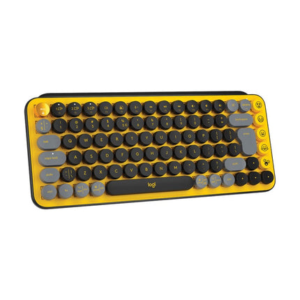 Logitech POP Keys Wireless Mechanical Emoji Keyboard, Arabic
