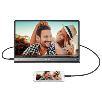 Asus ZenScreen GO MB16AP, 15.6" FHD Portable Monitor, USB Type-C, Built-in Battery