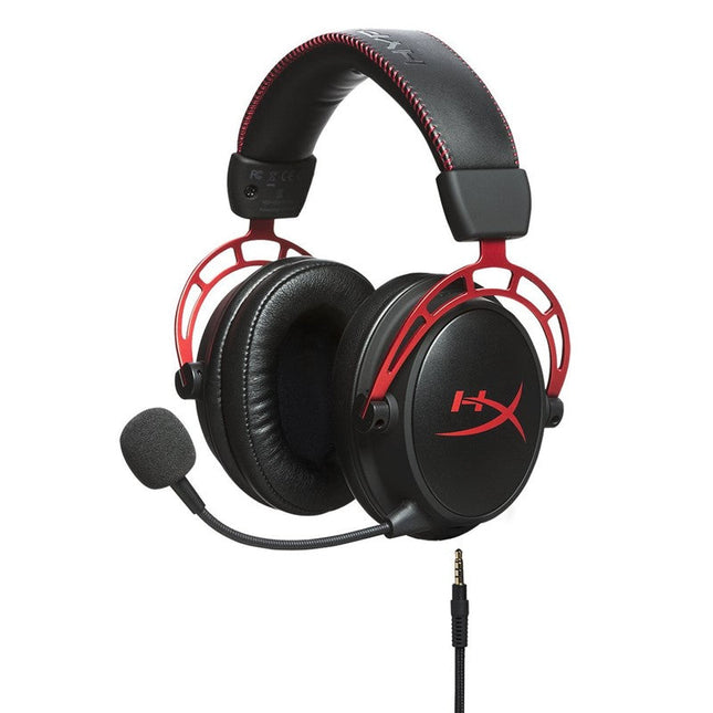 HyperX Cloud Alpha Pro Wired Gaming Headset - Black/Red