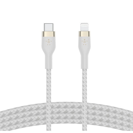 Belkin BoostCharge Pro Flex Braided USB Type C to Lightning Cable, 1 M