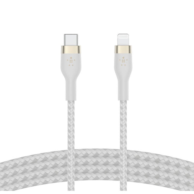 Belkin BoostCharge Pro Flex Braided USB Type C to Lightning Cable, 1 M