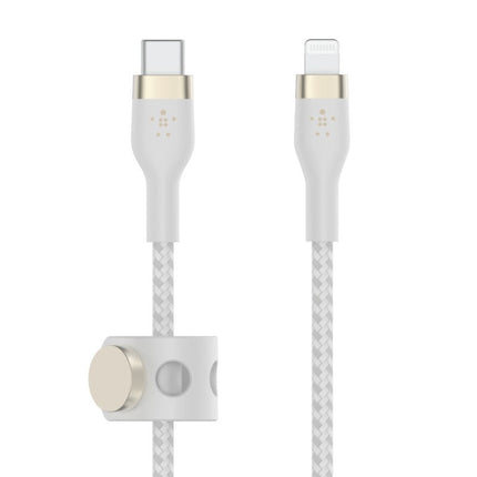 Belkin BoostCharge Pro Flex Braided USB Type C to Lightning Cable, 1 M