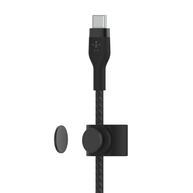 Belkin BoostCharge Pro Flex Braided USB Type C to Lightning Cable (3M), MFi Certified 20W Fast Charging PD Power Delivery for iPhone