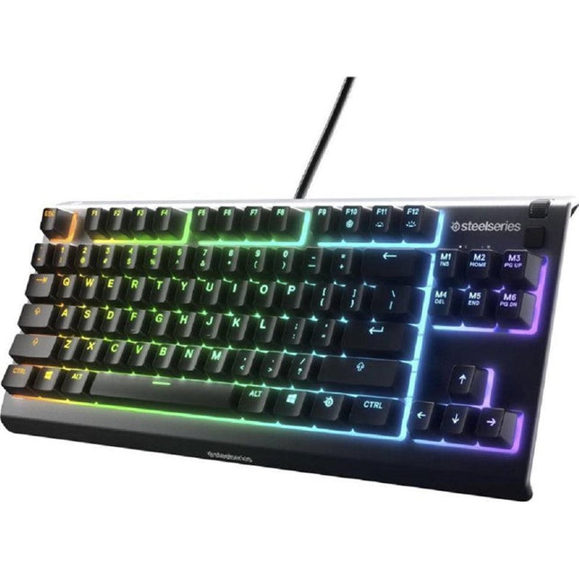 SteelSeries Apex 3 TKL RGB Gaming Keyboard, US - Black