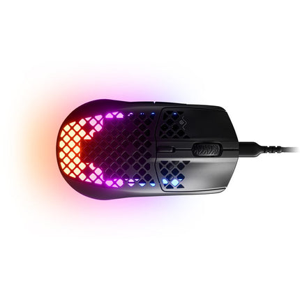 SteelSeries AEROX 3 (2022 Edition) RGB Wired Gaming Mouse - Onyx